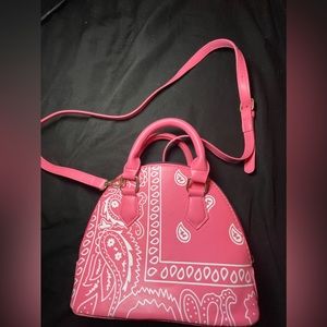 Bandana Print Purse/ Crossbody